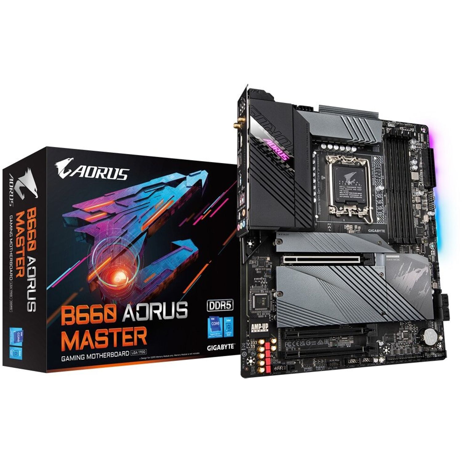 Placa de baza Gigabyte B660 Aorus Master, Socket 1700 (4719331829988) fotografia produsului