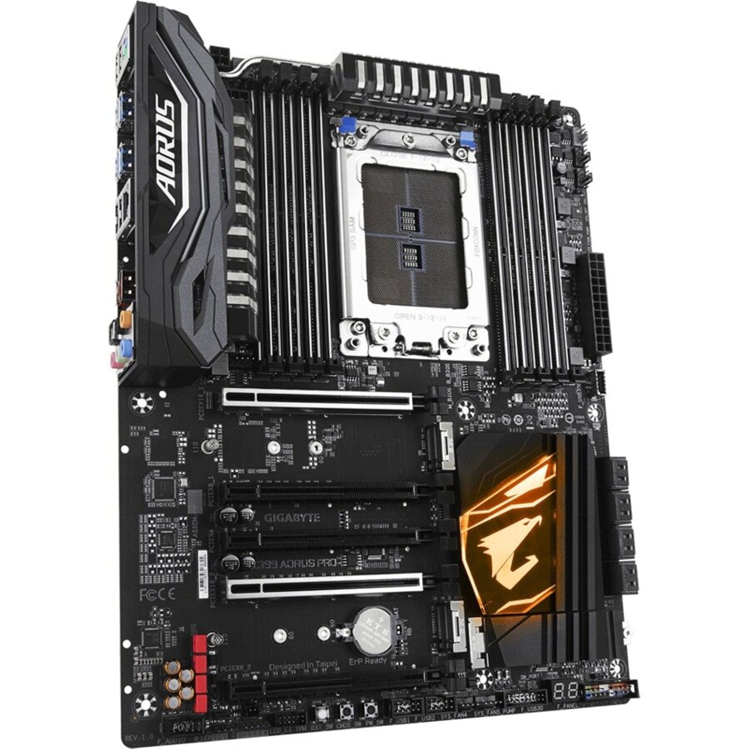 Placa de baza Gigabyte X399 Aorus Pro, Socket TR4 (4719331804695) fotografia produsului
