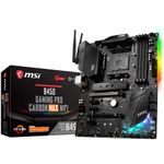 Placa de baza MSI B450 Gaming Pro Carbon Max Wi-fi, Socket AM4 (4719072716158) fotografia produsului View 4 S