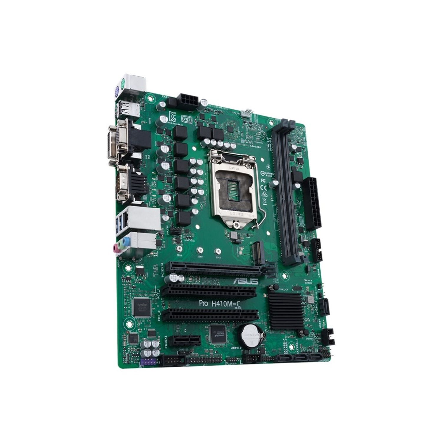 Placa de baza Asus Pro H410M-C/CSM, Socket 1200 (4718017721844) fotografia produsului View 2 L