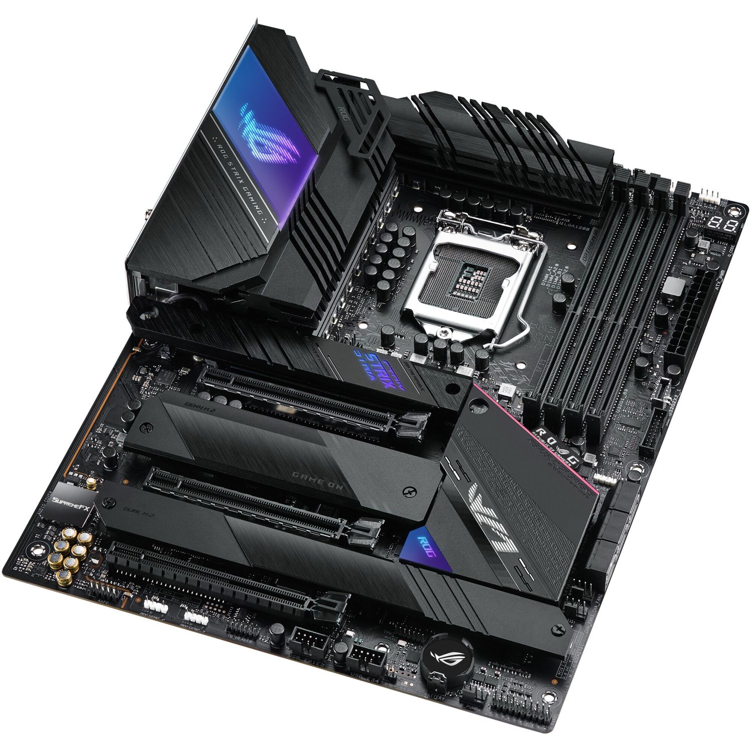 Placa de baza Asus ROG Strix Z590-E Gaming WI-FI, Socket 1200 (4711081093923) fotografia produsului View 6 L