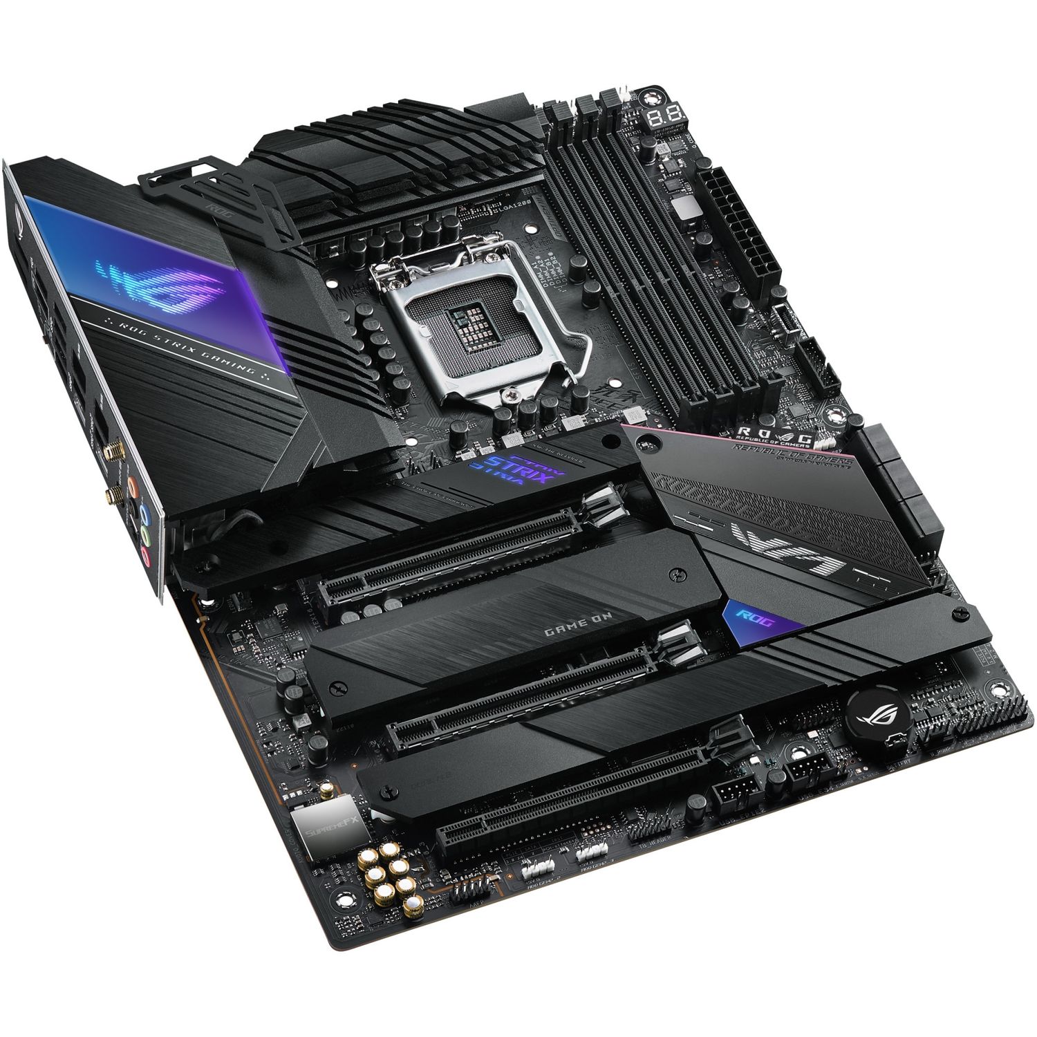 Placa de baza Asus ROG Strix Z590-E Gaming WI-FI, Socket 1200 (4711081093923) fotografia produsului View 7 L