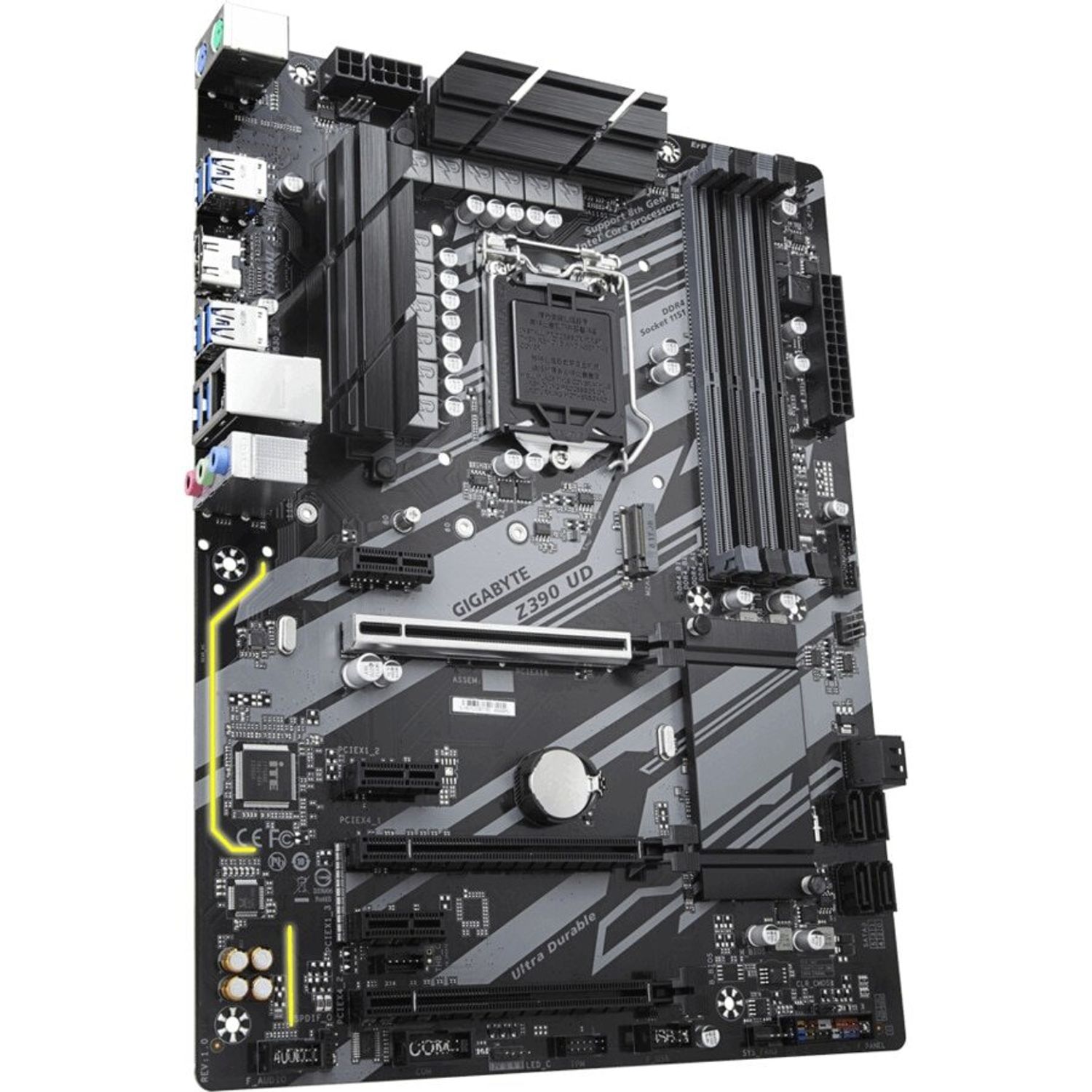 Placa de baza Gigabyte Z390 UD, Socket 1151 (4719331806729) fotografia produsului