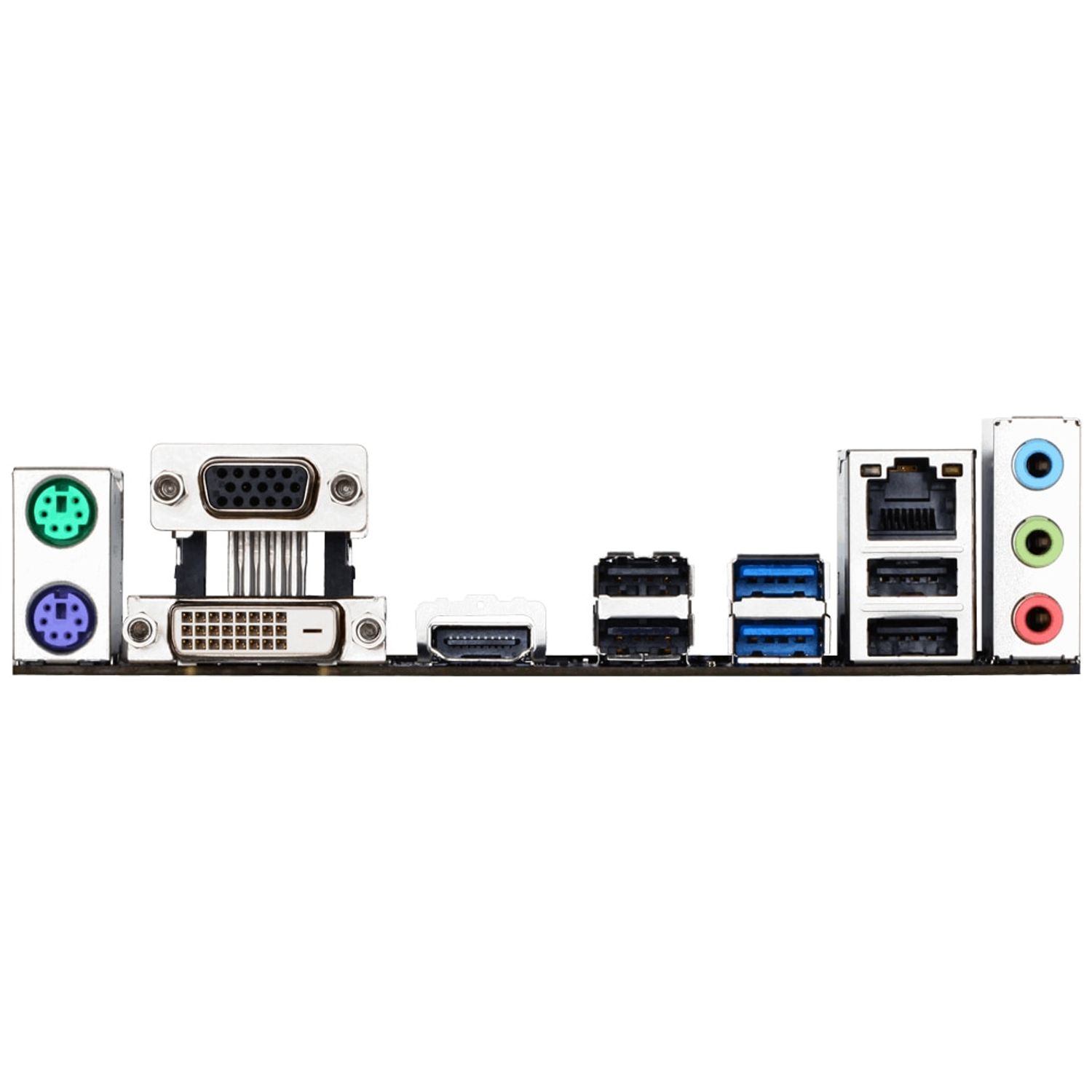 Placa de baza Gigabyte H110M-S2H, Socket 1151 (4719331837310) fotografia produsului View 2 L