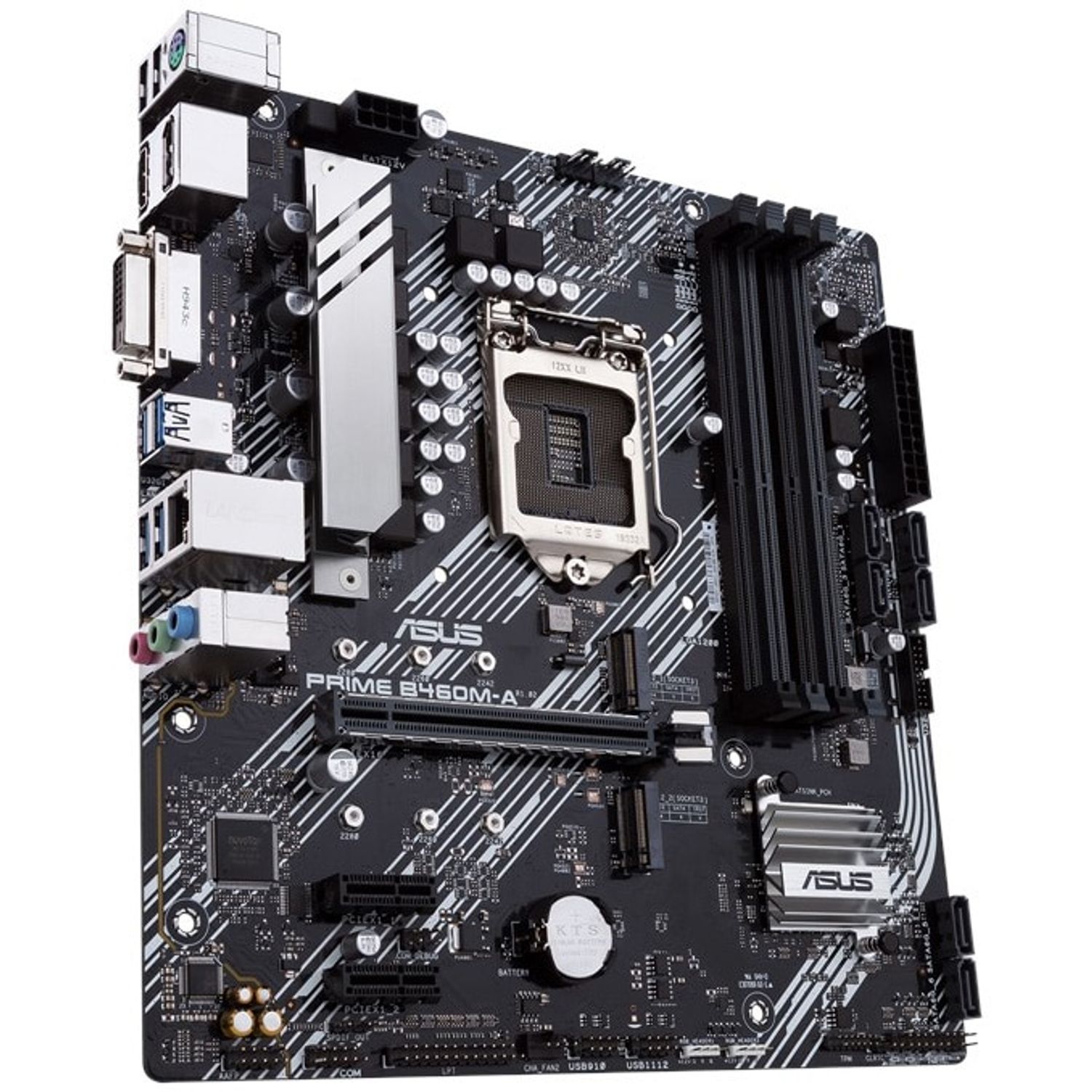 Placa de baza Asus Prime B460M-A, Socket 1200 (4718017716109) fotografia produsului View 2 L