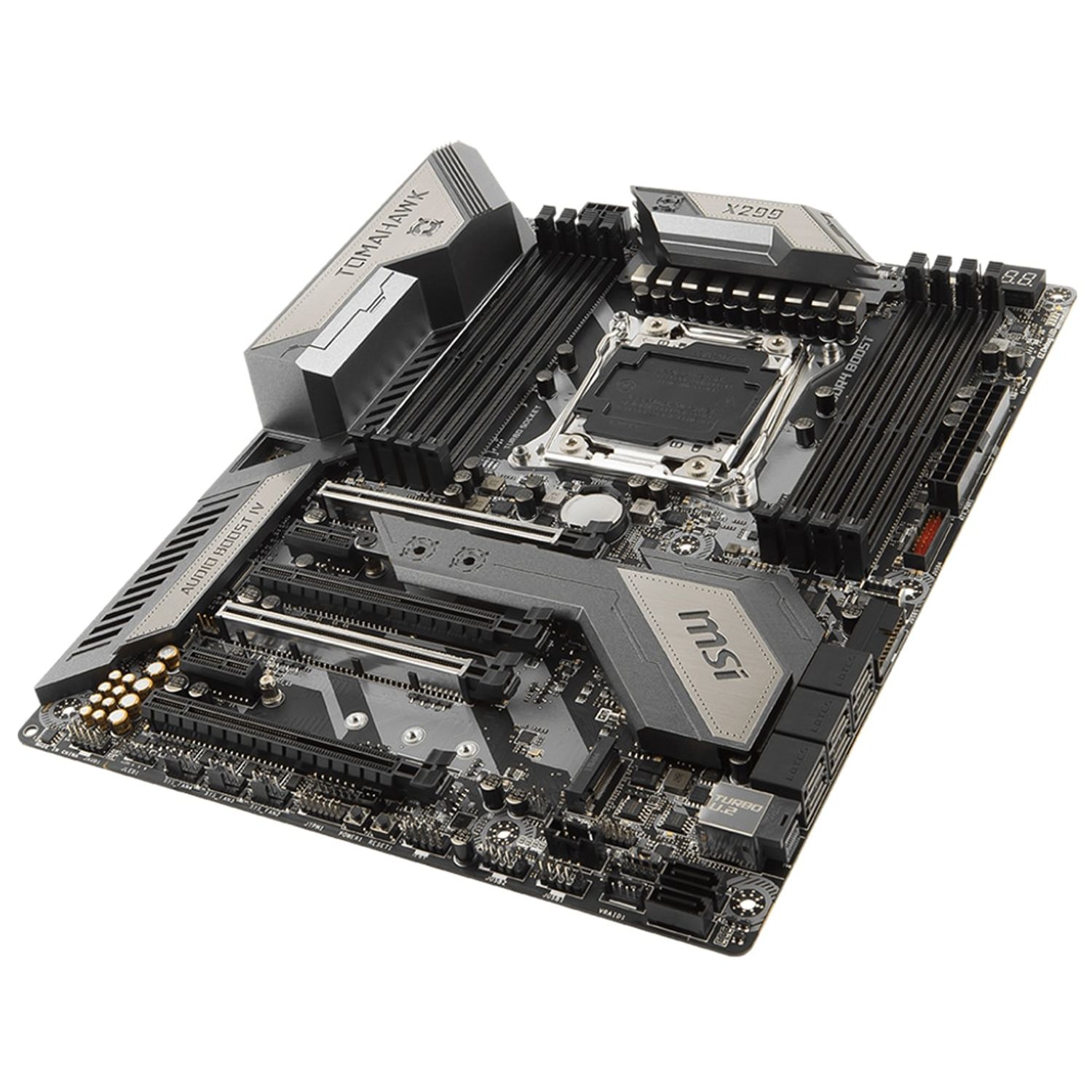 Placa de baza MSI X299 Tomahawk AC, DDR4, Socket 2066 (4719072525712) fotografia produsului View 2 L