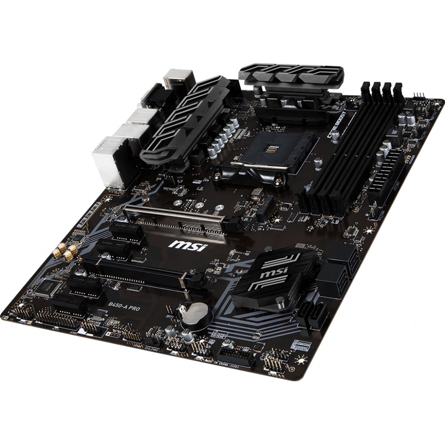 Placa de baza MSI B450-A Pro, Socket AM4 (4719072587079) fotografia produsului View 2 L