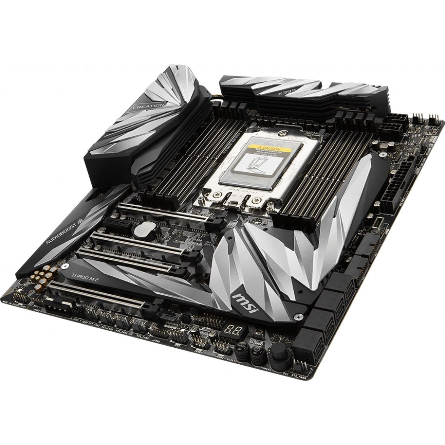 Placa de baza MSI MEG X399 Creation Socket TR4 (4719072590024) fotografia produsului View 2 L