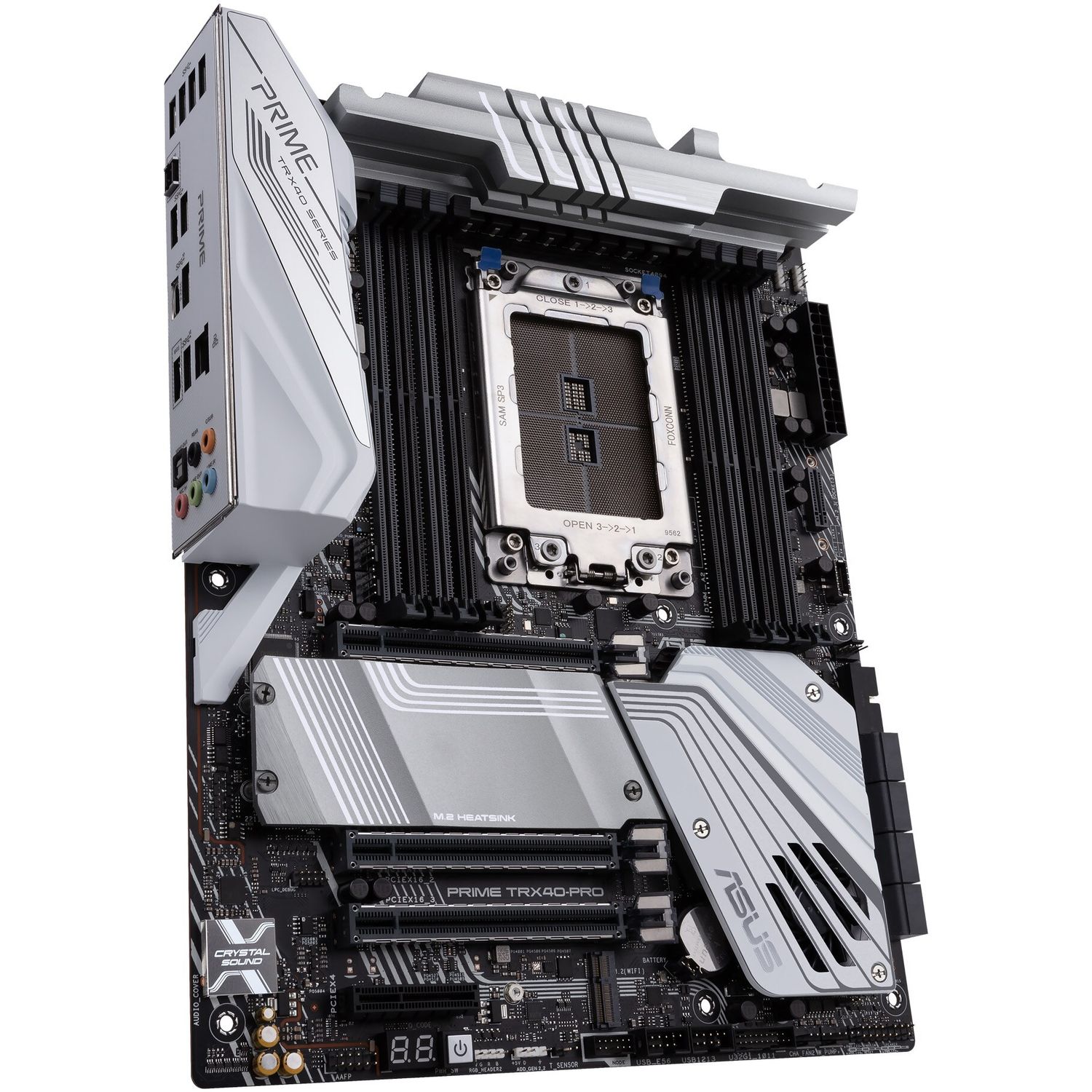 Placa de baza Asus Prime TRX40-Pro, Socket sTRX4 (4718017535120) fotografia produsului View 2 L