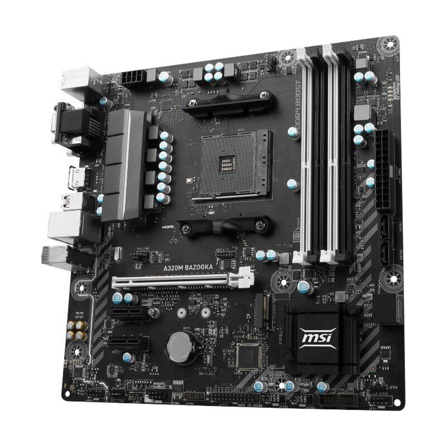 Placa de baza MSI A320M Bazooka, Socket AM4 (4719072517816) fotografia produsului