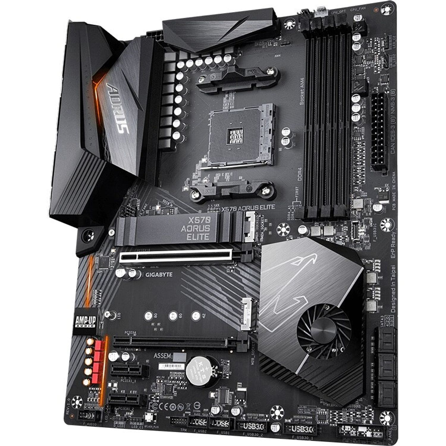 Placa de baza Gigabyte X570 Aorus Elite, Socket AM4 (889523018101) fotografia produsului