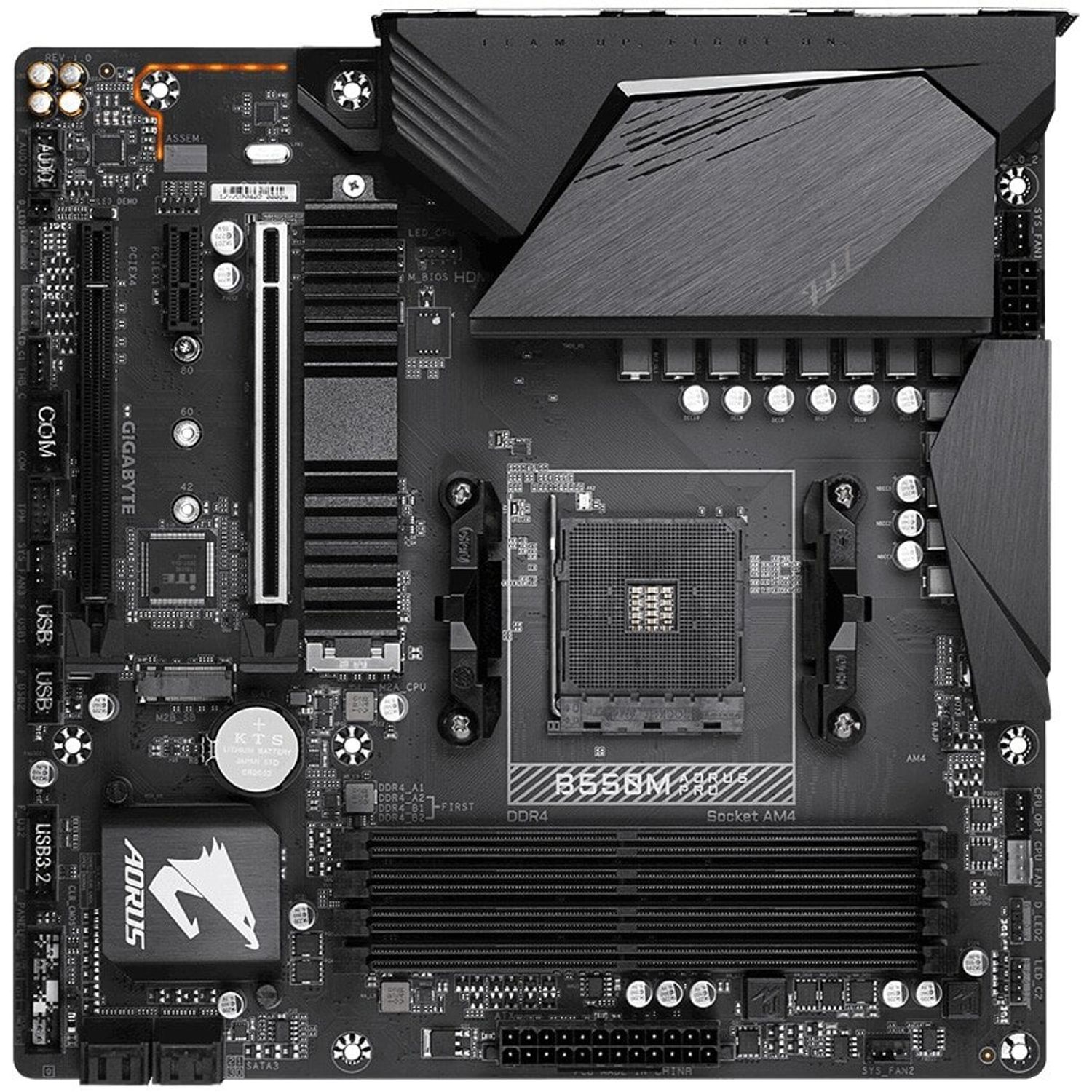Placa de baza Gigabyte B550M Aorus Pro, Socket AM4 (4719331809584) fotografia produsului