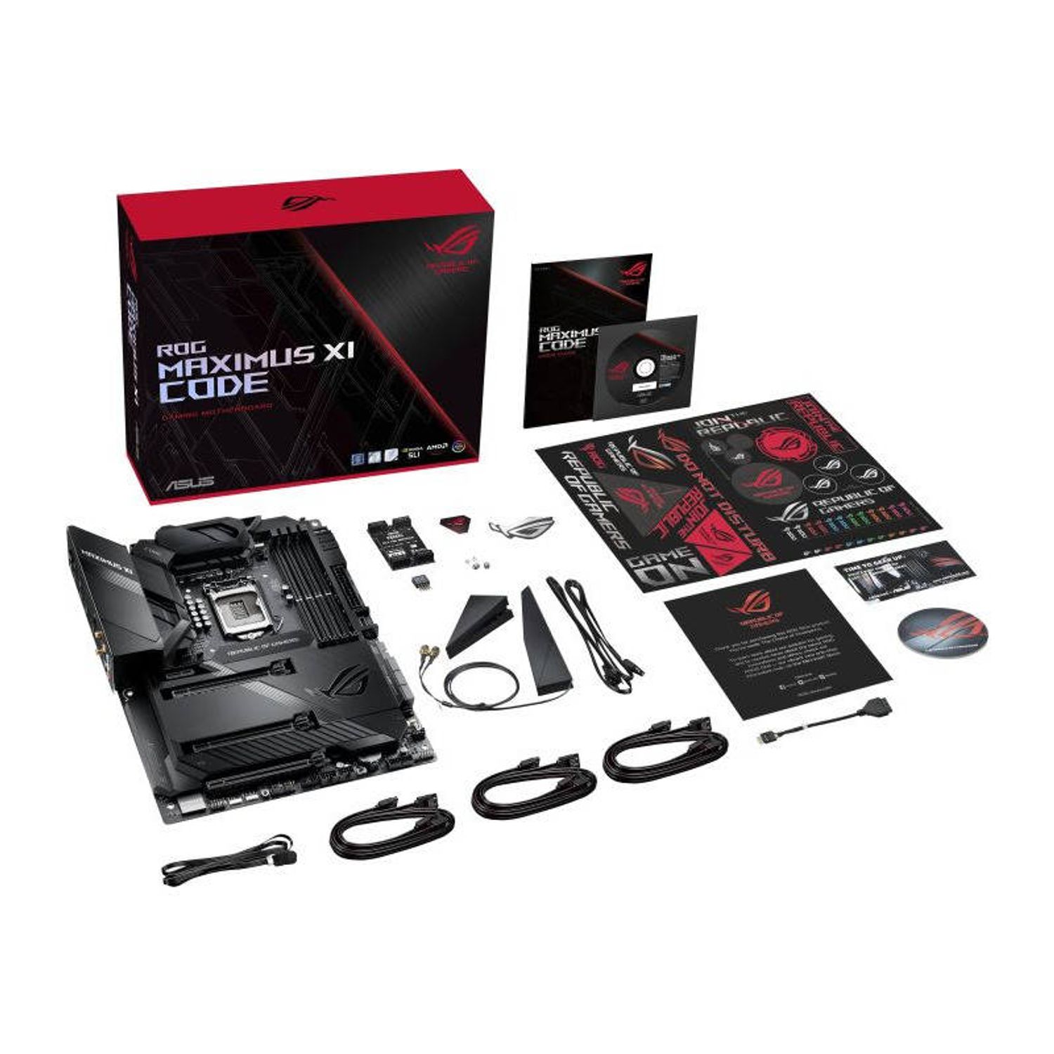 Placa de baza Asus ROG Maximus XI Code Intel LGA1151 ATX (4718017133807) fotografia produsului View 3 L