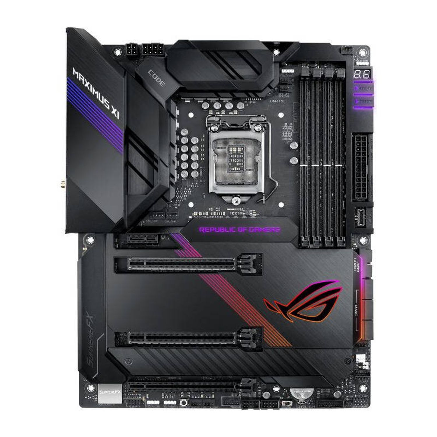 Placa de baza Asus ROG Maximus XI Code Intel LGA1151 ATX (4718017133807) fotografia produsului