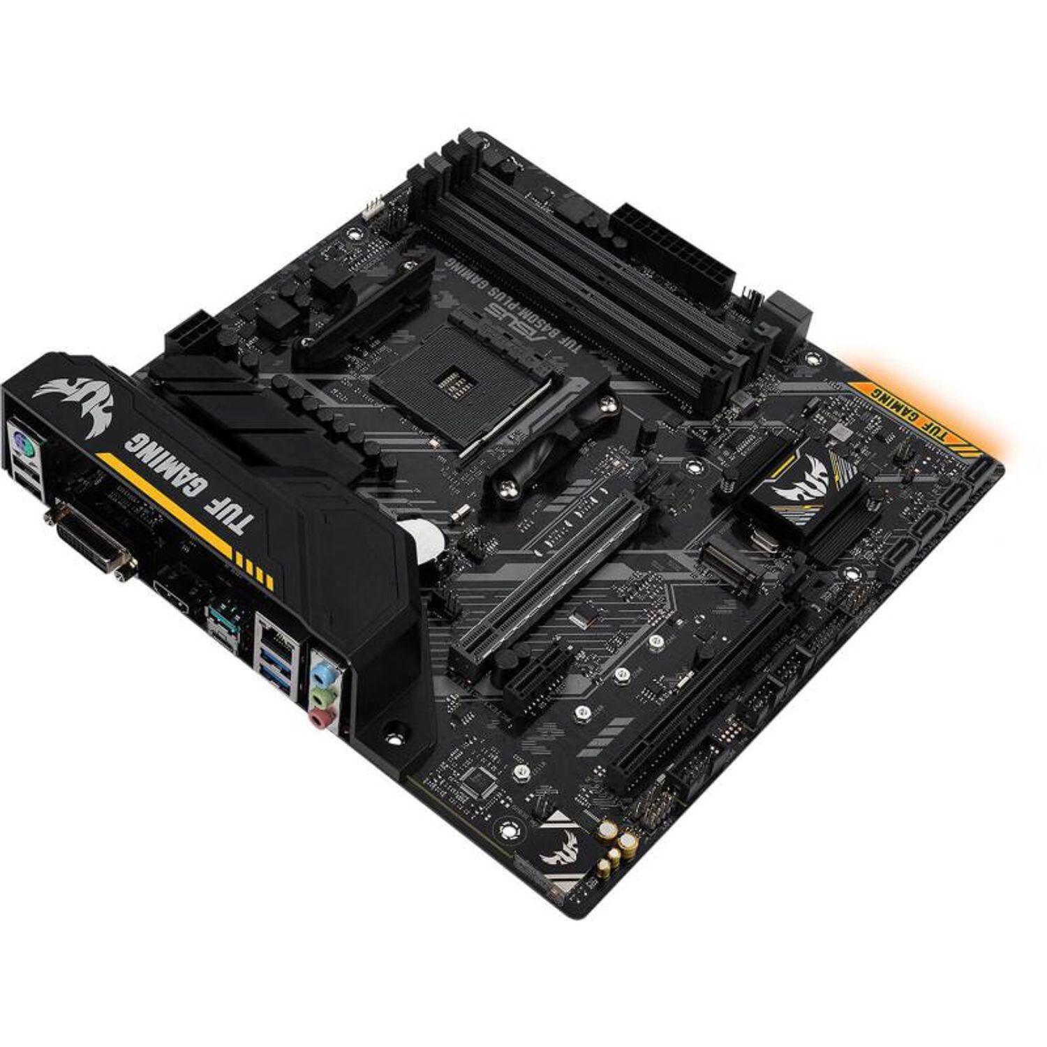 Placa de baza Asus TUF B450M-Plus Gaming, Socket AM4 (4718017020428) fotografia produsului View 2 L