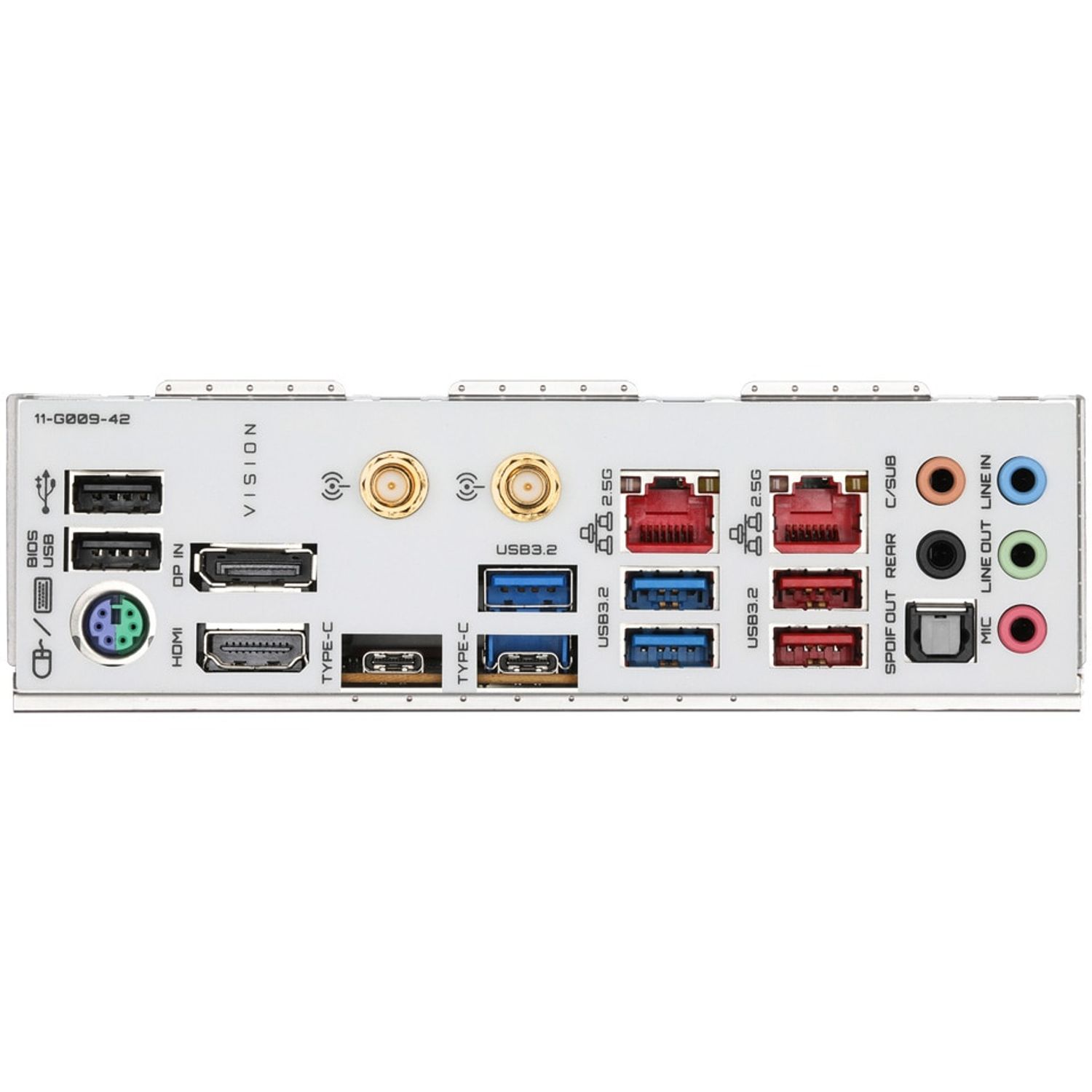 Placa de baza Gigabyte B550 Vision D-P, Socket AM4 (4719331809560) fotografia produsului View 4 L