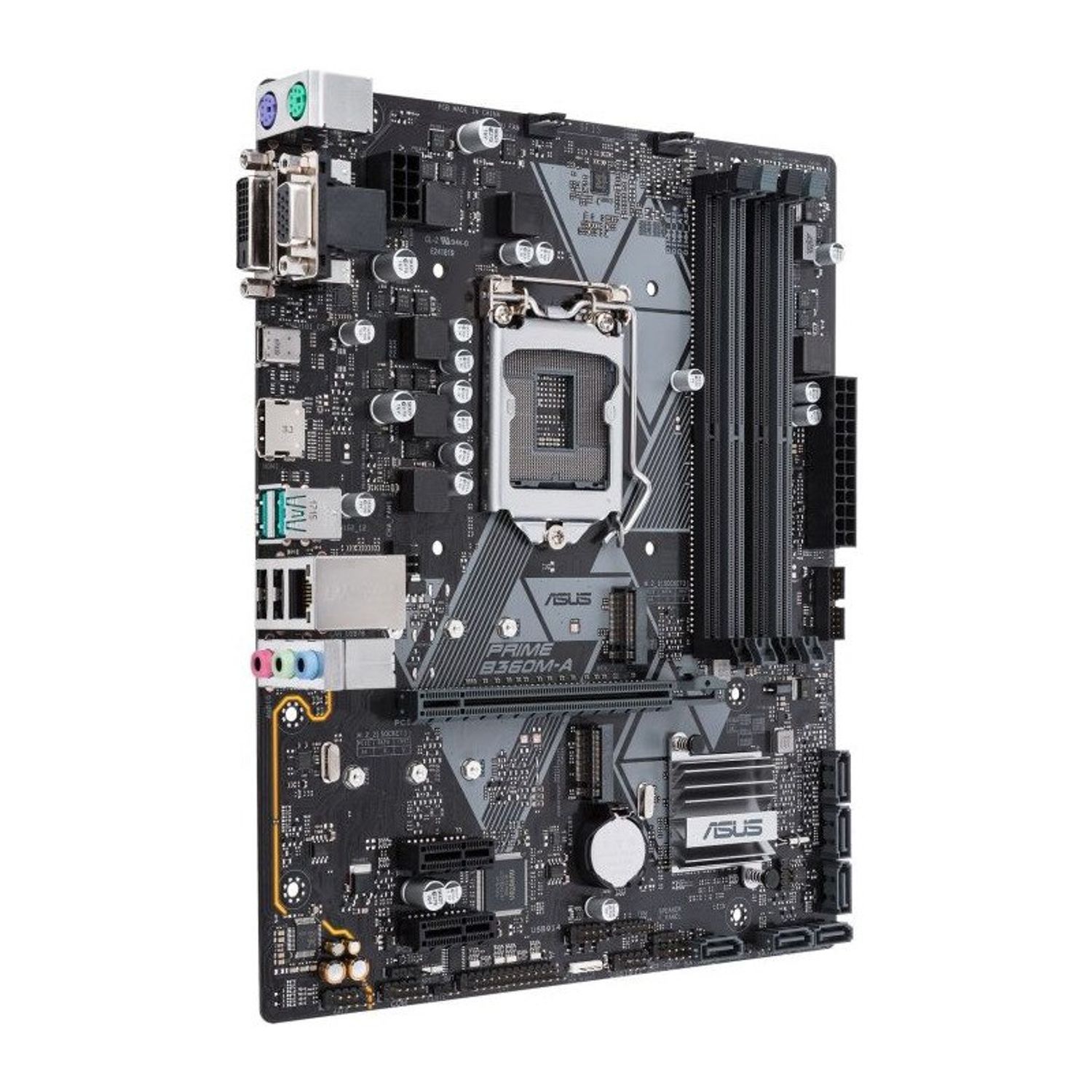 Placa de baza Asus Prime B360M-A, Socket 1151 (4712900984361) fotografia produsului View 2 L