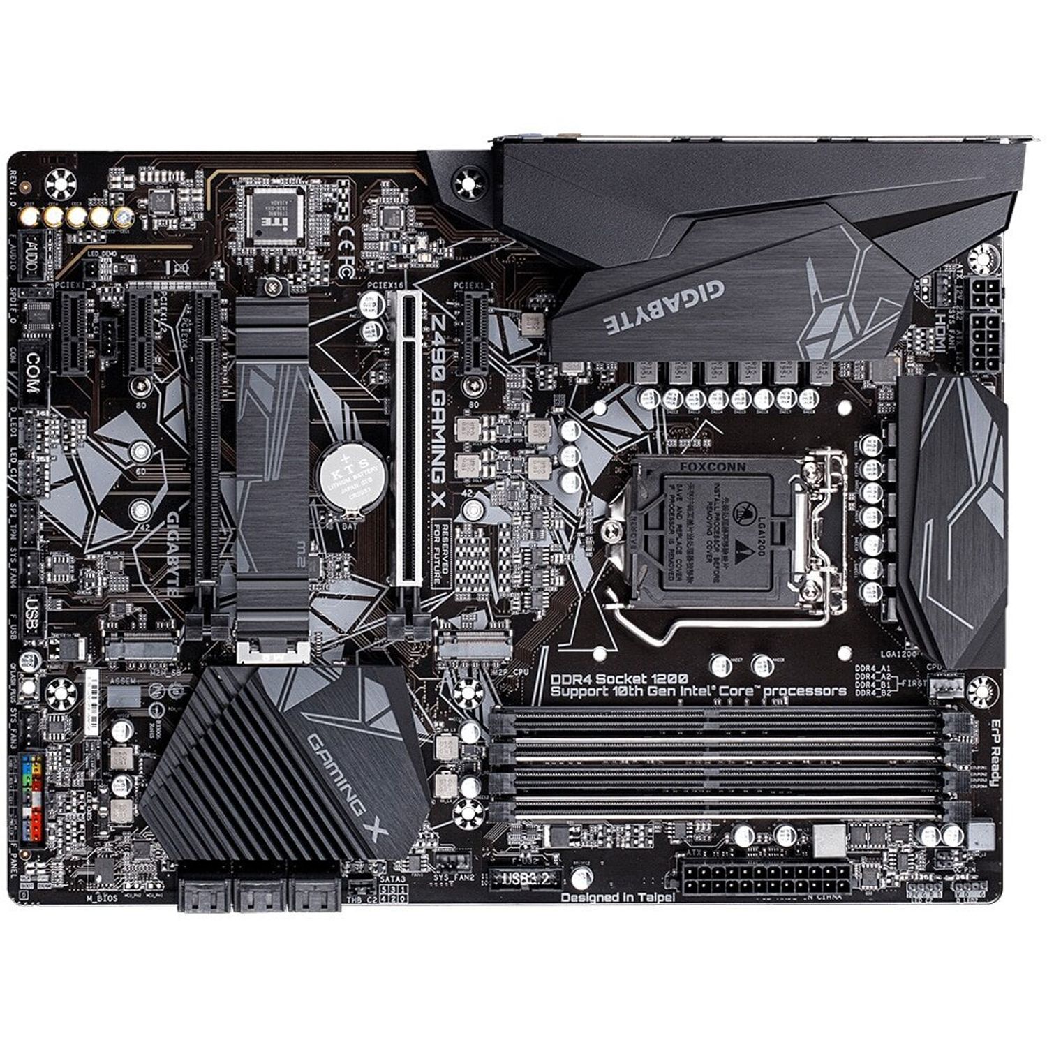 Placa de baza Gigabyte Z490 Gaming X, Socket 1200 (4719331808365) fotografia produsului