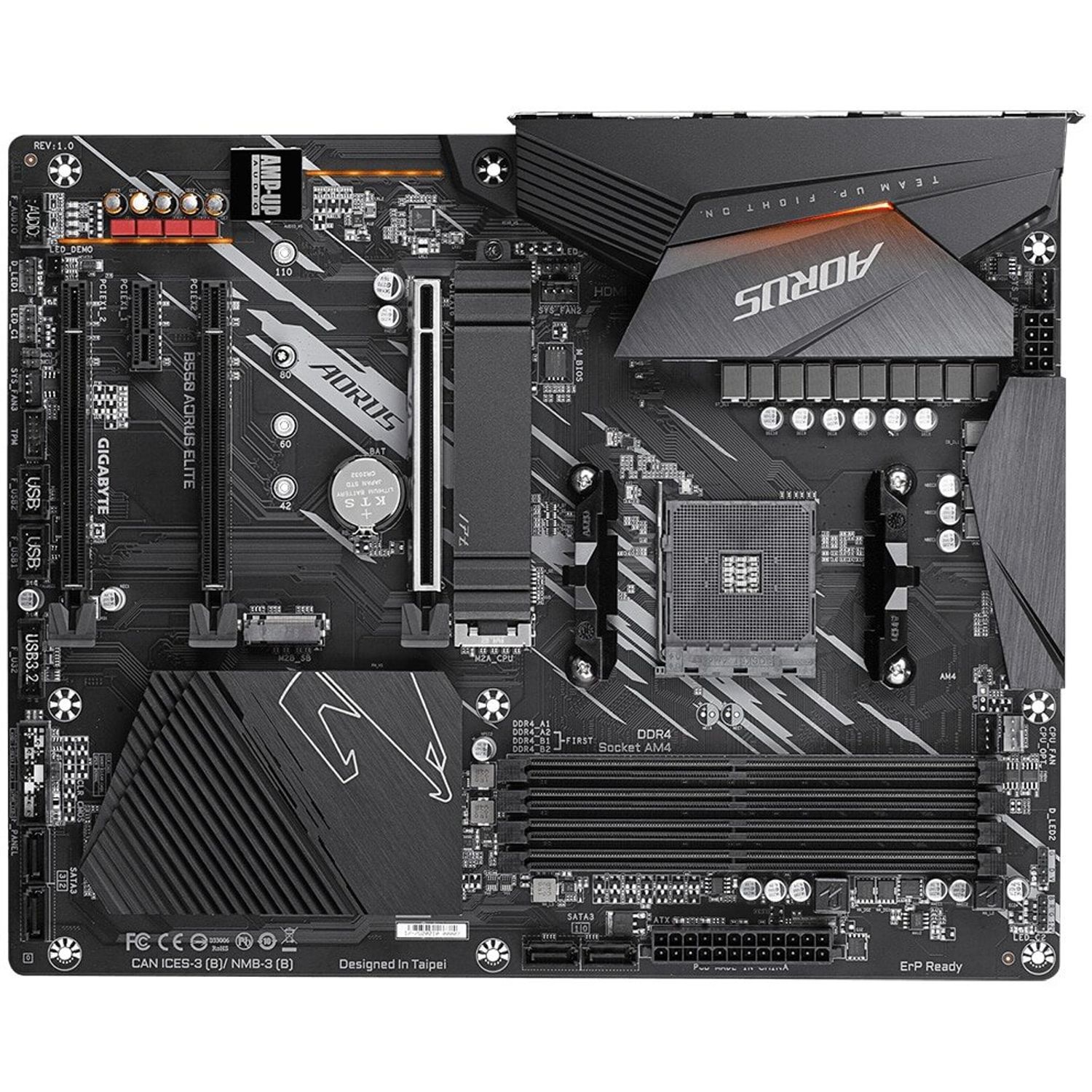 Placa de baza Gigabyte B550 Aorus Elite, Socket AM4 (4719331809485) fotografia produsului