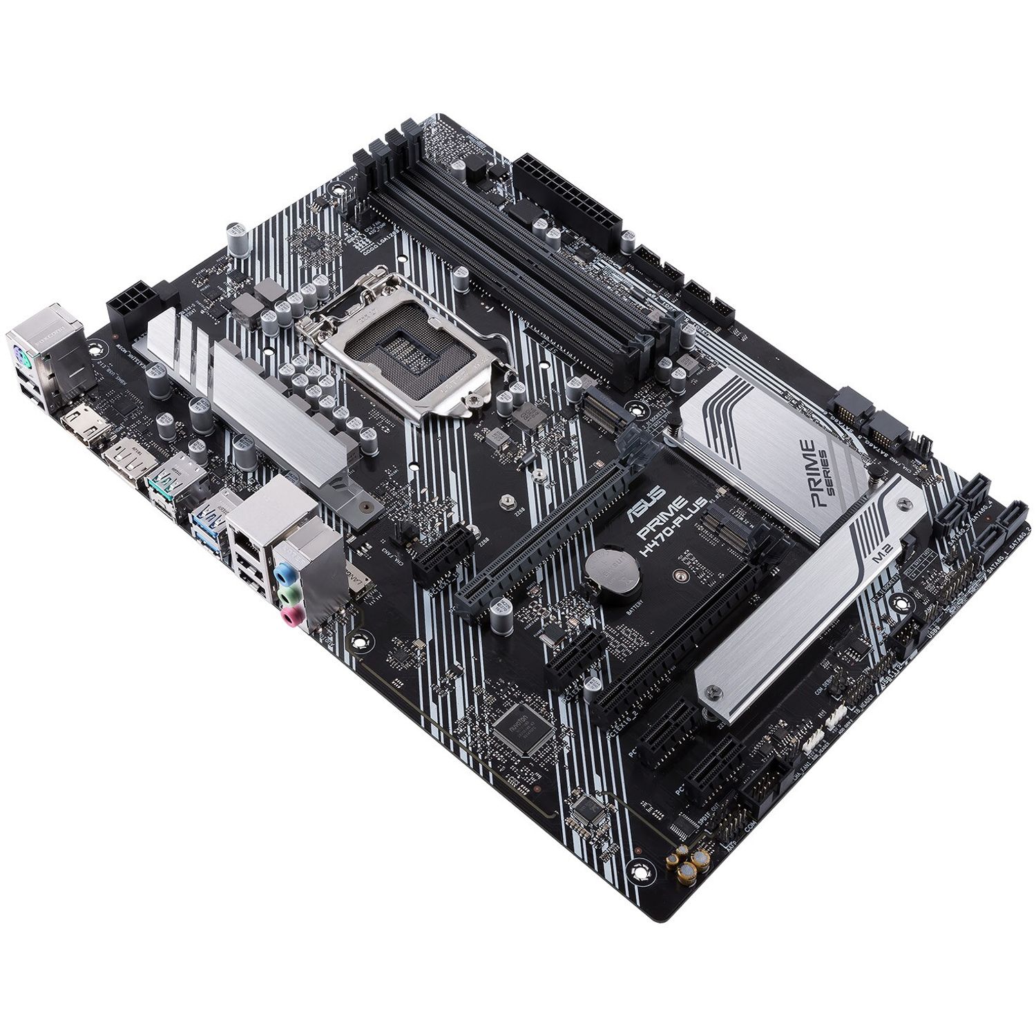 Placa de baza Asus Prime H470-Plus, Socket 1200 (4718017699457) fotografia produsului View 5 L