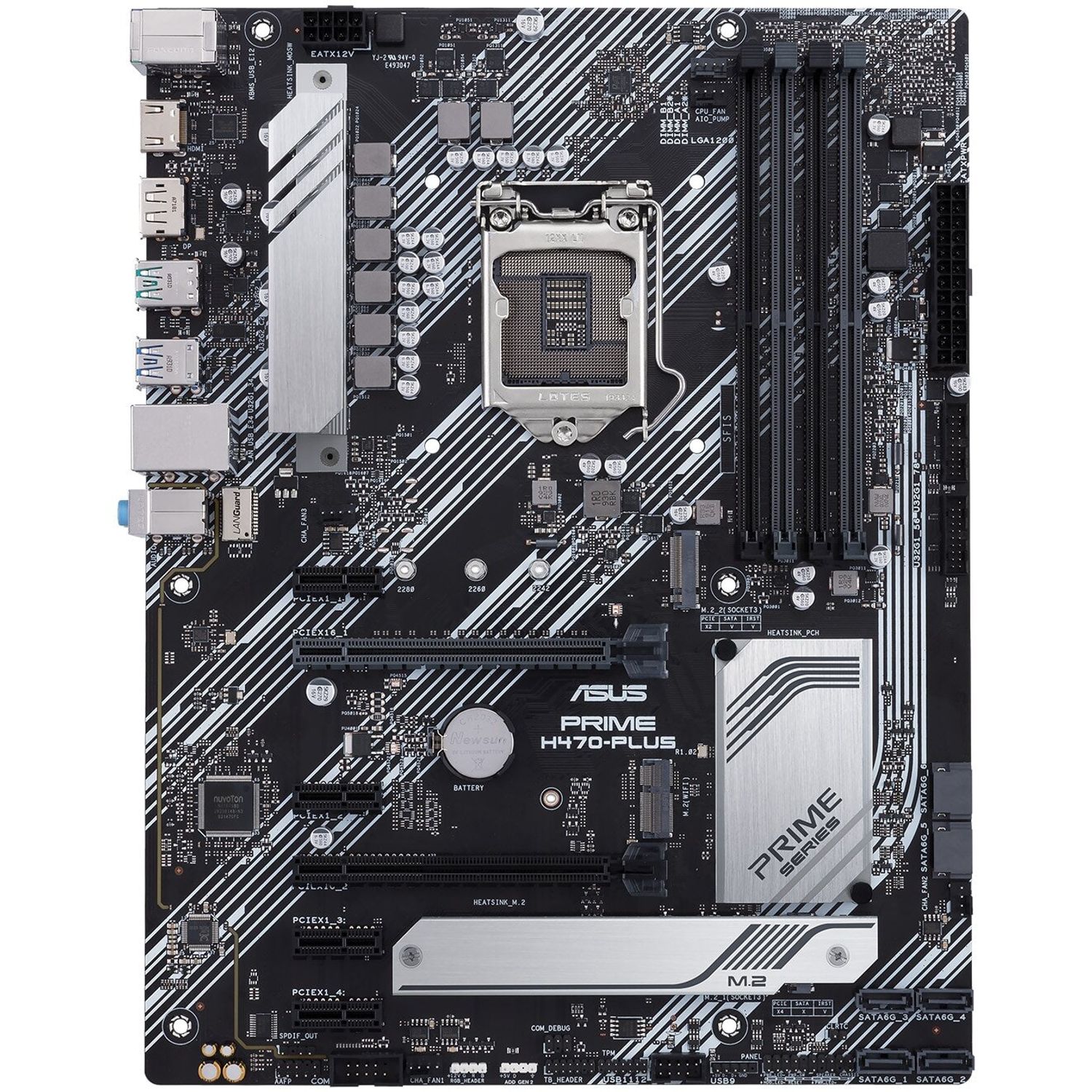 Placa de baza Asus Prime H470-Plus, Socket 1200 (4718017699457) fotografia produsului