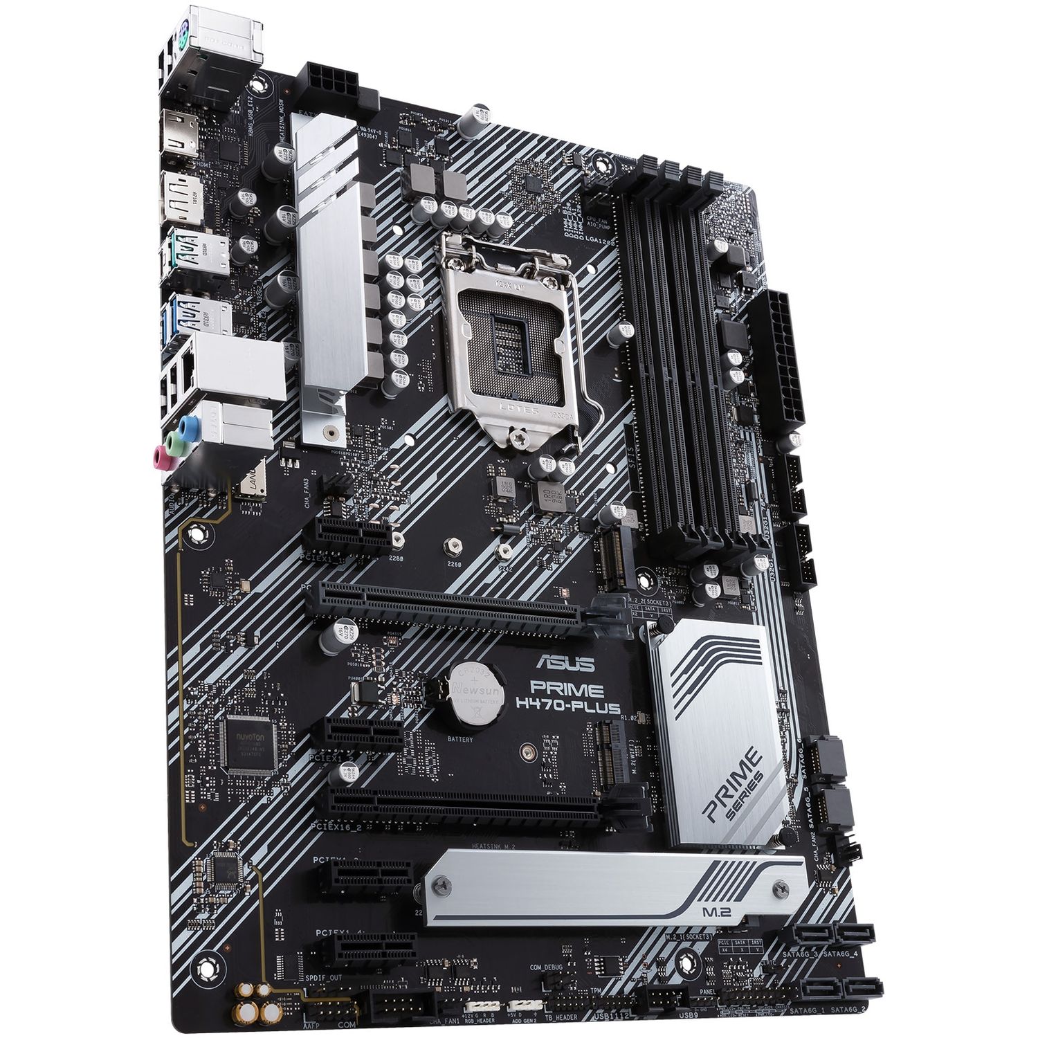 Placa de baza Asus Prime H470-Plus, Socket 1200 (4718017699457) fotografia produsului View 2 L