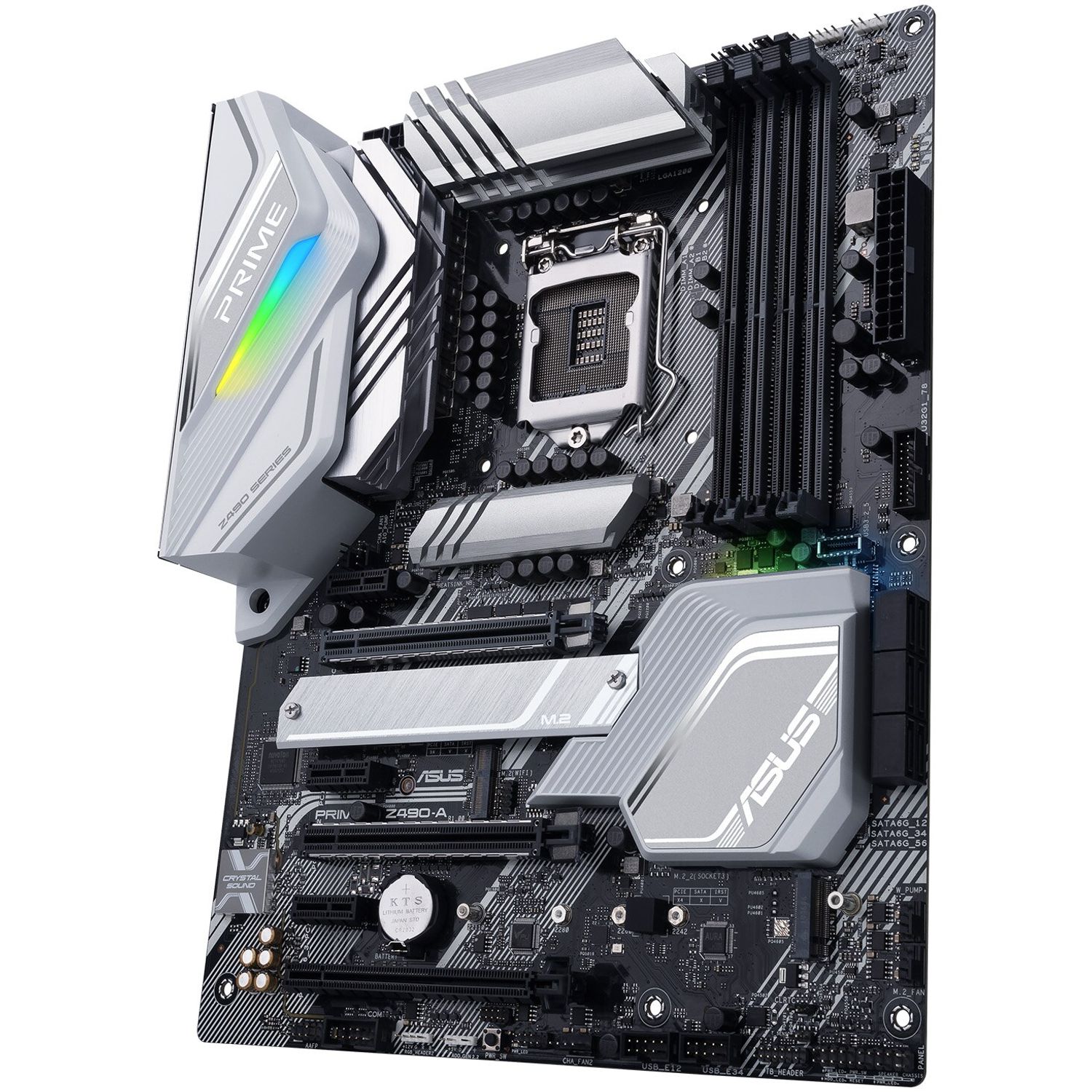 Placa de baza Asus Prime Z490-A, Socket 1200 (4718017678674) fotografia produsului View 3 L