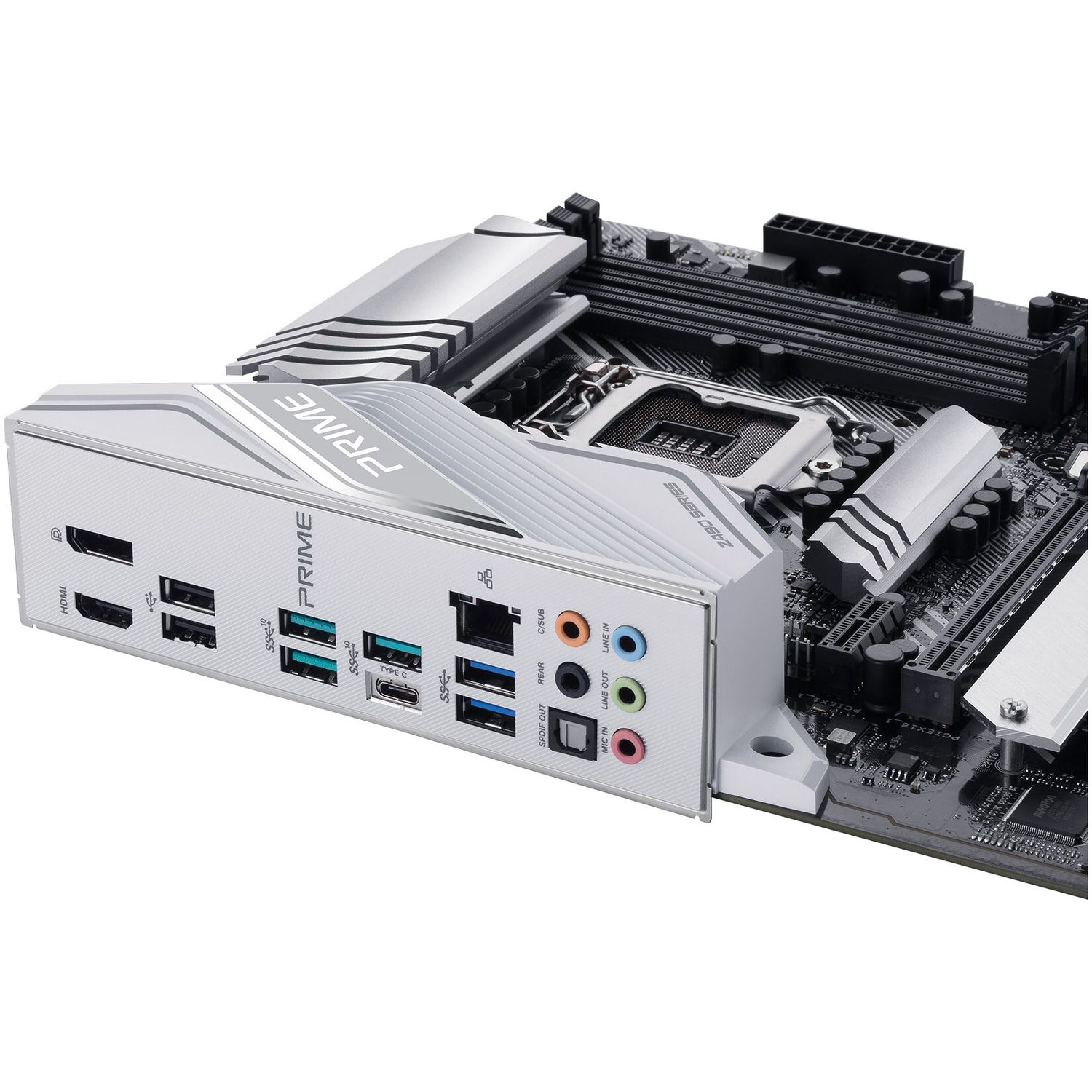 Placa de baza Asus Prime Z490-A, Socket 1200 (4718017678674) fotografia produsului View 10 L