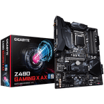 Placa de baza Gigabyte Z490 Gaming X AX, Socket 1200 (4719331809539) fotografia produsului View 3 S