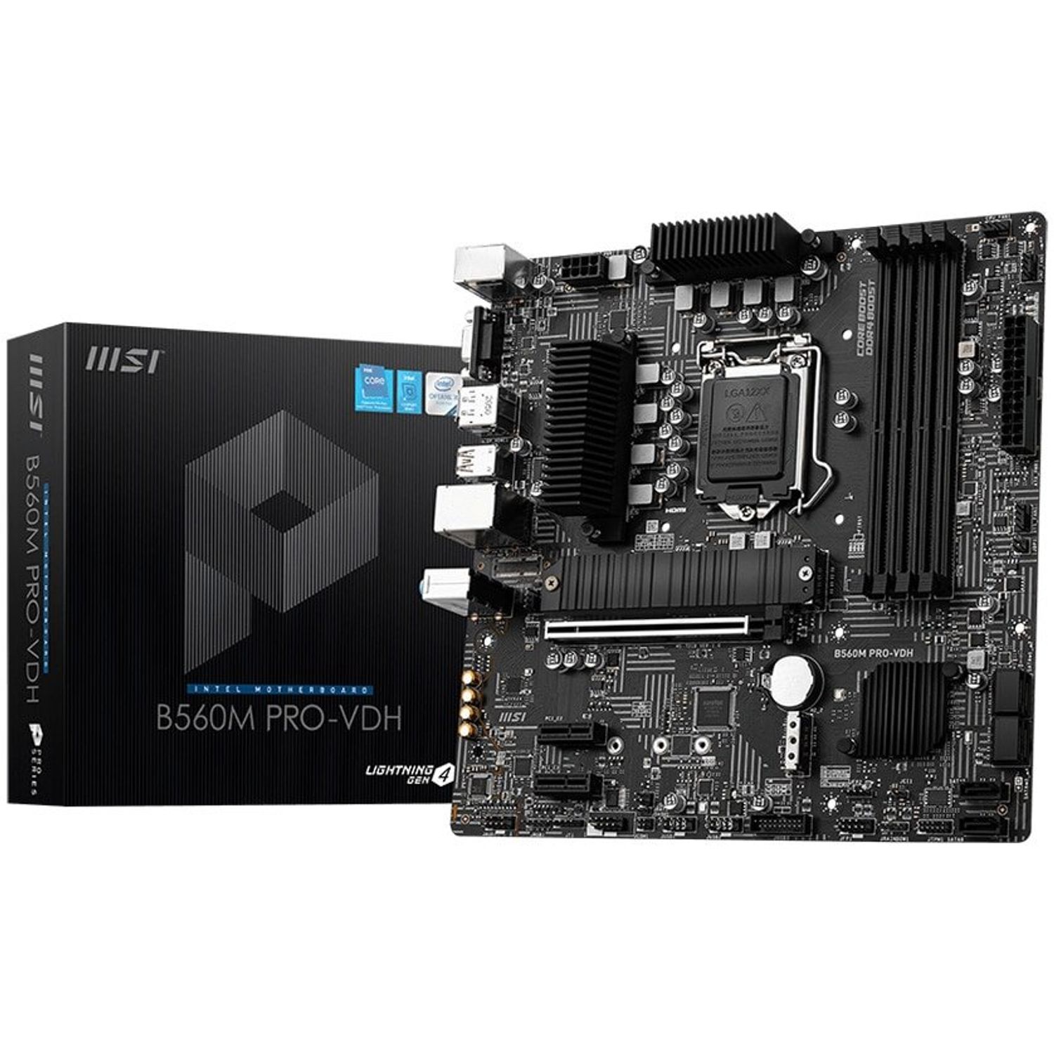 Placa de baza MSI B560M Pro-VDH, Socket 1200 (4719072813444) fotografia produsului