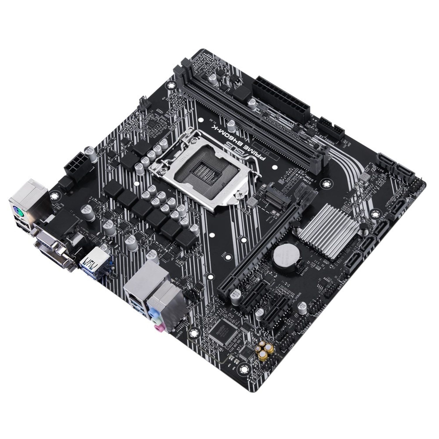Placa de baza Asus Prime B460M-K, Socket 1200 (4718017557542) fotografia produsului View 2 L
