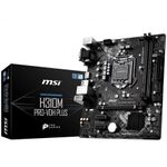 Placa de baza MSI H310M Pro-VDH Plus, Socket 1151 (4719072587116) fotografia produsului