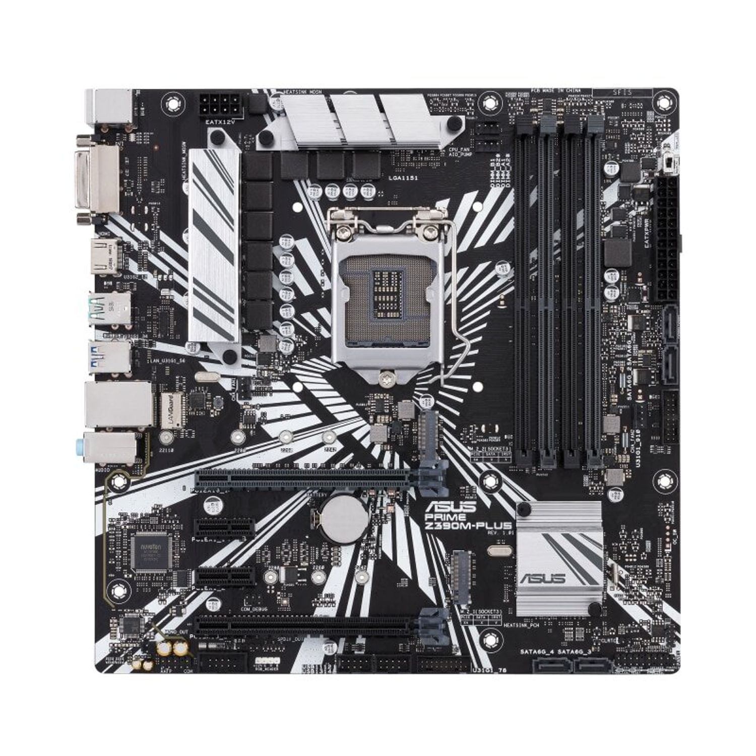 Placa de baza Asus Prime Z390M-Plus, Socket 1151 (4718017126625) fotografia produsului