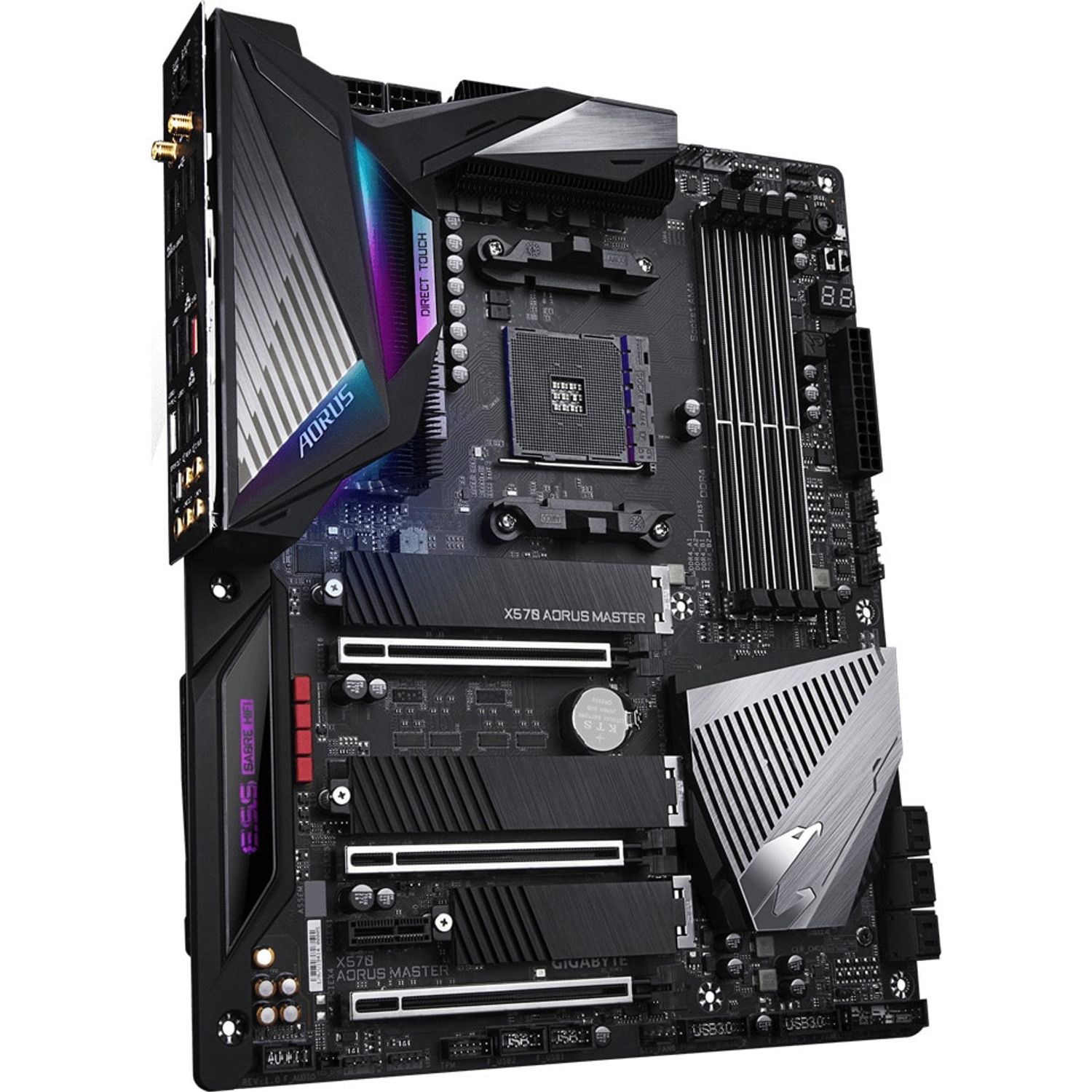 Placa de baza Gigabyte X570 Aorus Master Socket Am4 (4719331805654) fotografia produsului View 3 L