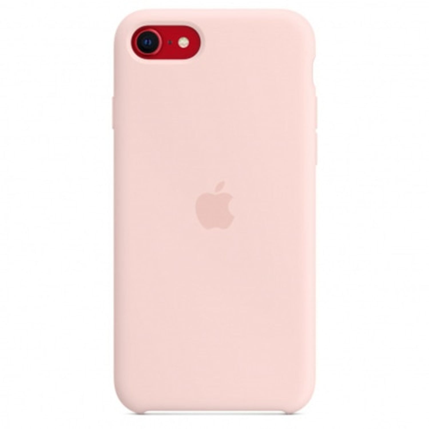 Husa de protectie Apple Silicone Case pentru iPhone SE 3, Chalk Pink fotografia produsului View 3 L