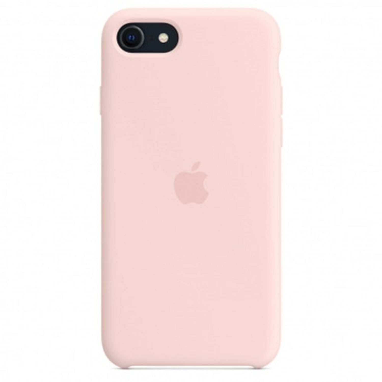 Husa de protectie Apple Silicone Case pentru iPhone SE 3, Chalk Pink fotografia produsului View 2 L