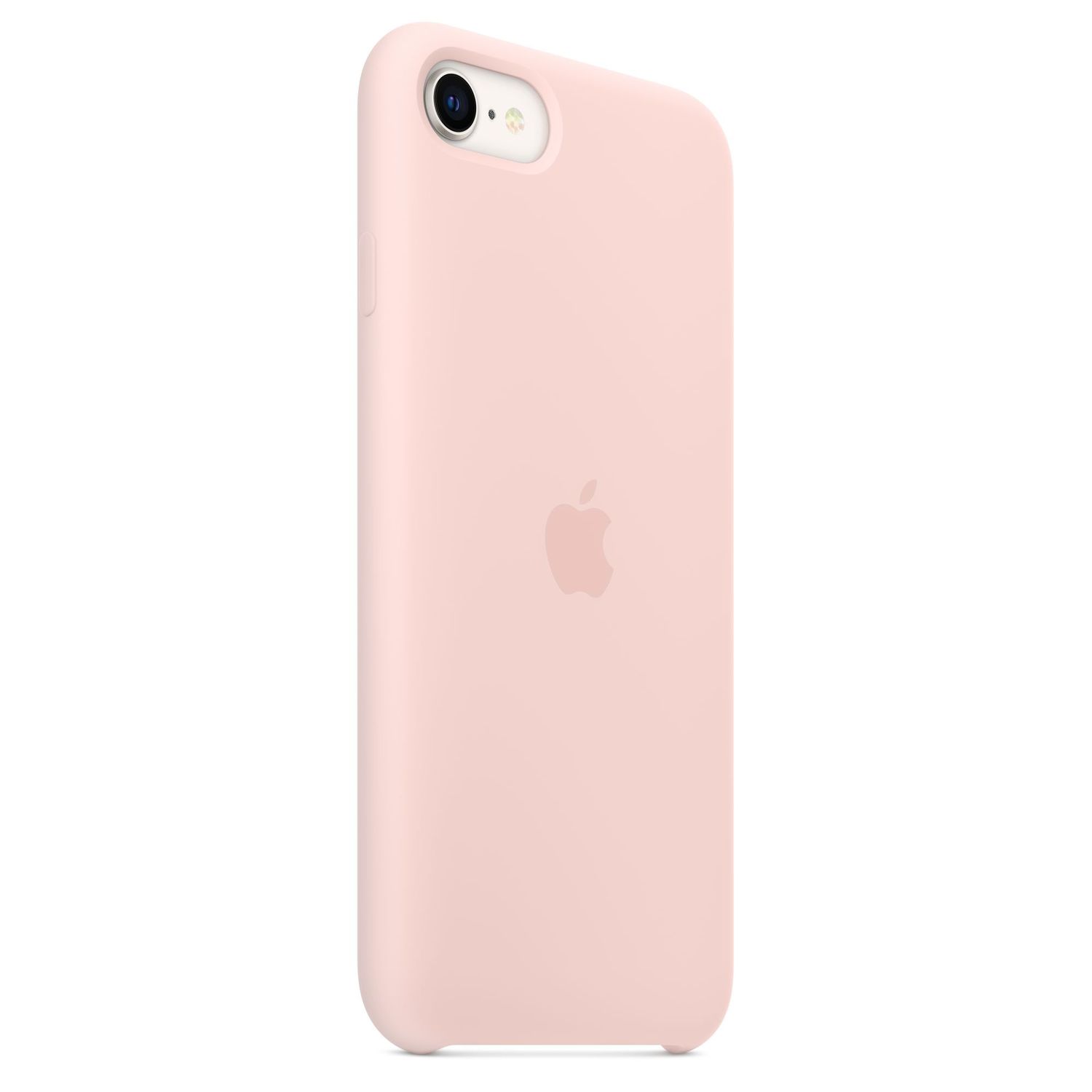 Husa de protectie Apple Silicone Case pentru iPhone SE 3, Chalk Pink fotografia produsului View 4 L