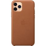 Husa de protectie Apple pentru iPhone 11 Pro, Piele, Saddle Brown fotografia produsului