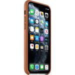 Husa de protectie Apple pentru iPhone 11 Pro, Piele, Saddle Brown fotografia produsului View 2 S