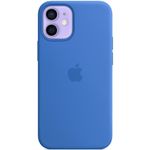 Husa de protectie Apple Silicone Case MagSafe pentru IPhone 12 mini, Capri Blue fotografia produsului