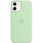 Husa de protectie Apple Silicone Case MagSafe pentru IPhone 12 mini, Pistachio fotografia produsului View 3 S