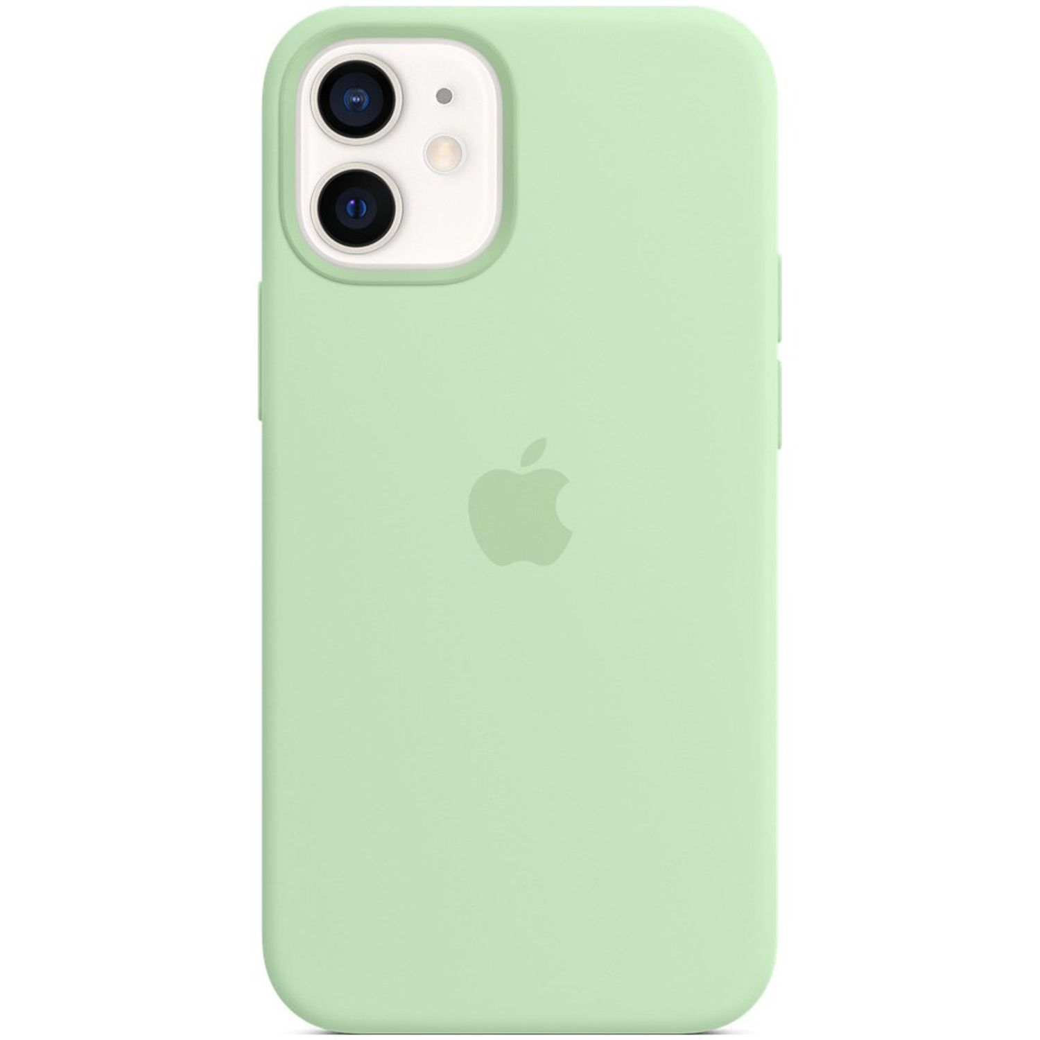Husa de protectie Apple Silicone Case MagSafe pentru IPhone 12 mini, Pistachio fotografia produsului View 3 L