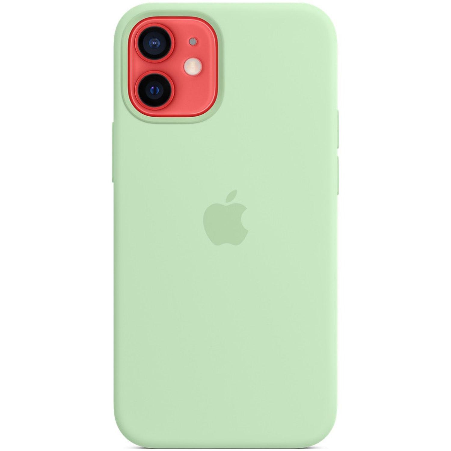 Husa de protectie Apple Silicone Case MagSafe pentru IPhone 12 mini, Pistachio fotografia produsului View 4 L