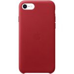 Husa de protectie Apple pentru iPhone SE 2, Piele, Red fotografia produsului