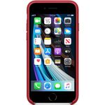 Husa de protectie Apple pentru iPhone SE 2, Piele, Red fotografia produsului View 3 S