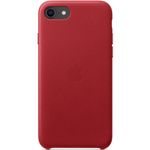 Husa de protectie Apple pentru iPhone SE 2, Piele, Red fotografia produsului View 4 S