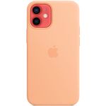 Husa de protectie Apple Silicone Case MagSafe pentru IPhone 12 mini, Cantaloupe fotografia produsului