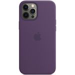 Husa de protectie Apple Silicone Case MagSafe pentru Iphone 12 Pro Max, Amethyst fotografia produsului View 4 S
