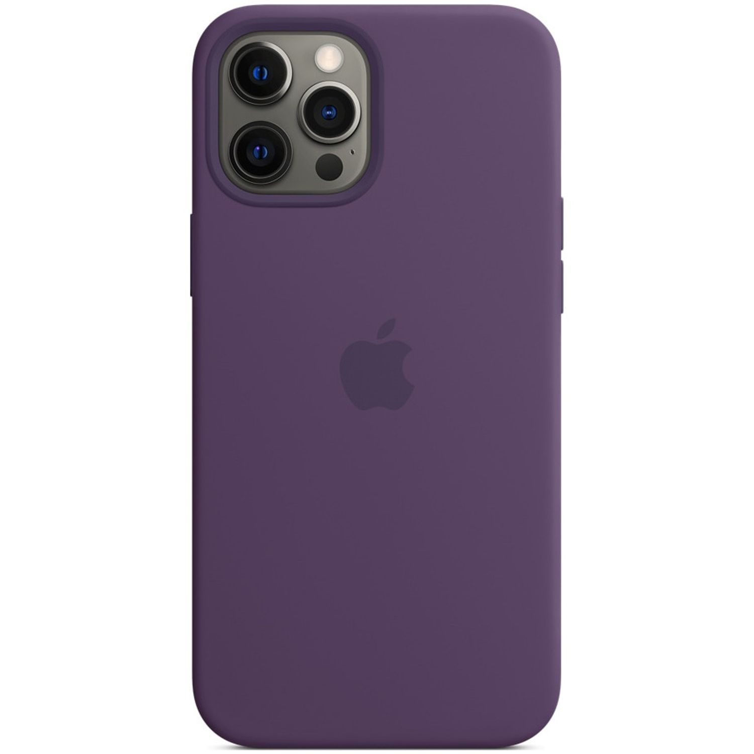 Husa de protectie Apple Silicone Case MagSafe pentru Iphone 12 Pro Max, Amethyst fotografia produsului View 4 L