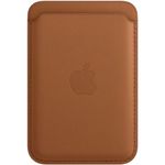 Husa de protectie Apple Leather Wallet MagSafe pentru iPhone, Saddle Brown fotografia produsului